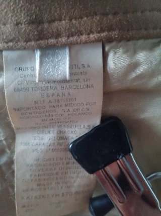 Pantalón de ante. Vintage. Massimo Dutti T.36
