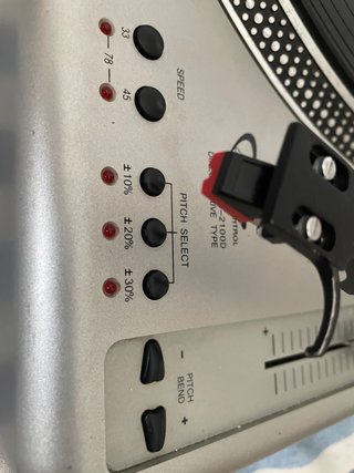 Tocadiscos Acoustic Control DJ-2100D Plata