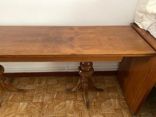 Mesa consola madera maciza