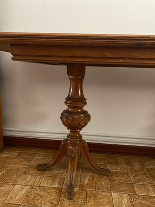 Mesa consola madera maciza