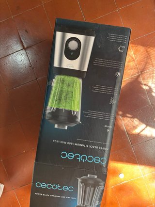Batidora Cecotec Power Black Titanium 1800W