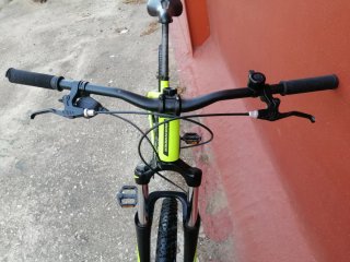 Bicicleta Montaña Rockrider Amarillo