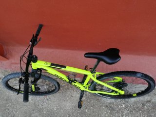 Bicicleta Montaña Rockrider Amarillo