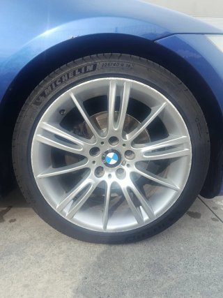 Llantas 18 BMW doble medida con neumáticos