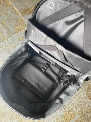 Mochila para portátil negro/gris
