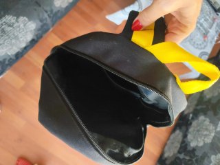 Mochila Escolar Ferrari Roja y Negra