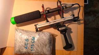Micro Audio-Technica AT897 + Rode Blimp + Accesori