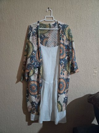 Kimono estampado
