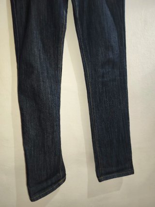 Lote 2 vaqueros negro y azul vintage