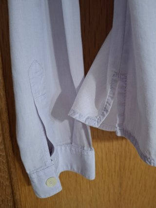 Camisa mujer Thomas Burberry. Talla P. Color Malva
