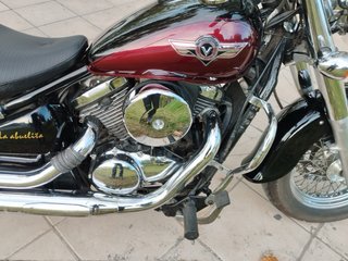 Kawasaki Vulcan 800 lista para disfrutar