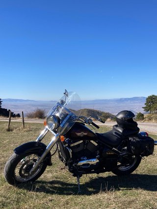 Kawasaki Vulcan 800 lista para disfrutar