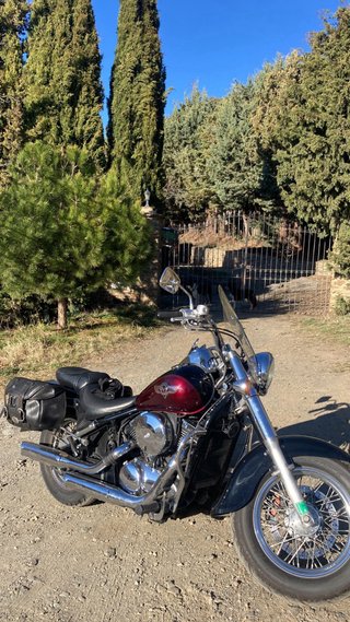 Kawasaki Vulcan 800 lista para disfrutar