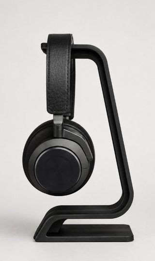 Suporte Headset c/ Suporte Smartphone Preto