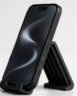 Suporte Headset c/ Suporte Smartphone Preto