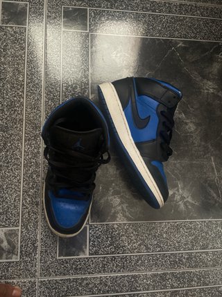 Jordan 1 Azul y Negro