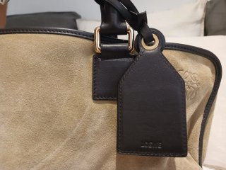 Bolso Loewe Amazona Beige/Marrón Piel