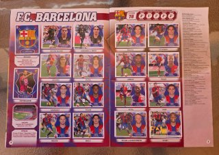 Álbum Cromos Liga BBVA 2008-2009 (95% completo)