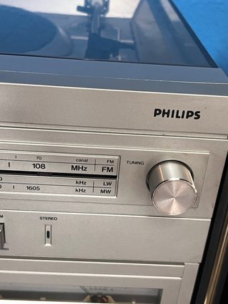 Tocadiscos Cadena Musical Philips con 2 Altavoces