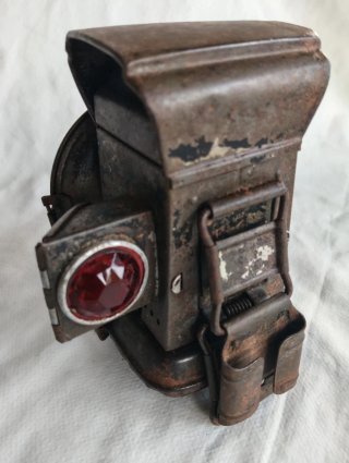 Faro antiguo Miller para bicicleta