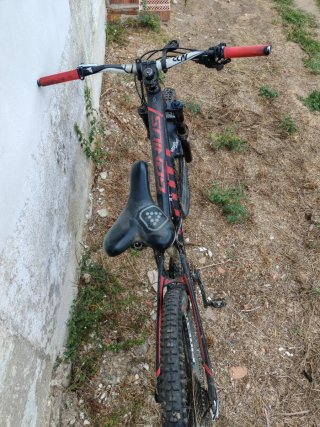 Bicicleta Enduro Scott Negra/Roja talla M