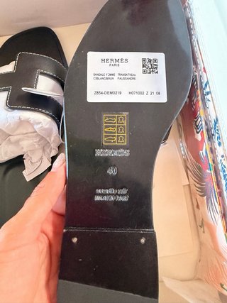 Sandalias Hermes Negras