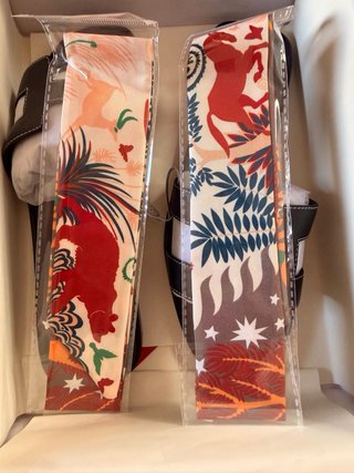 Sandalias Hermes Negras