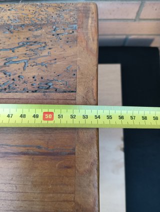 Baúl antiguo madera y metal