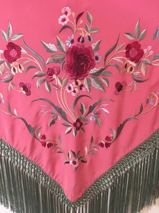 Mantoncillo de flamenca