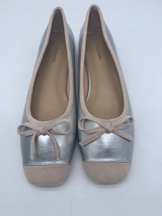 Bailarinas C.Paravano Plateadas, talla 40.5