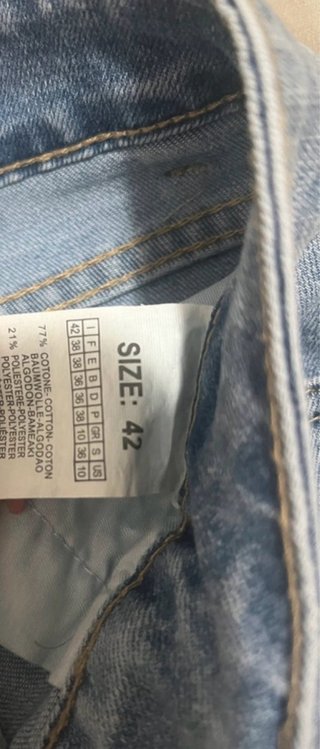 Gonna in jeans blu
