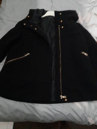 Chaqueta corta mujer negra