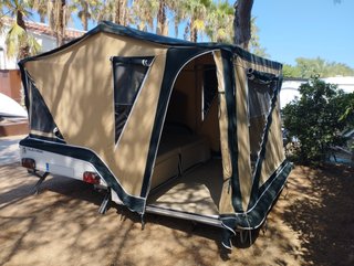 Carro-tienda Comanche Montana