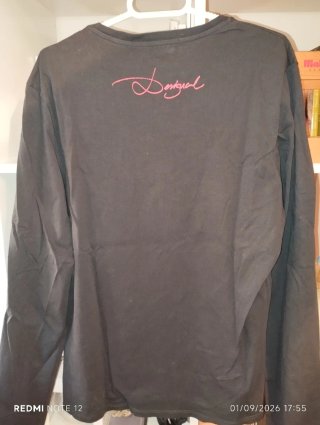 Camiseta Desigual Negra Talla M