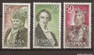 Sellos España 1972 Personajes