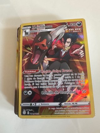 Carta Pokémon Houndoom Golpe Brusco