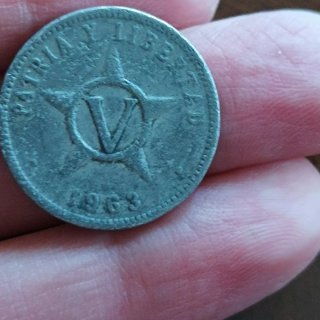 Moneda de Cuba 5 Centavos