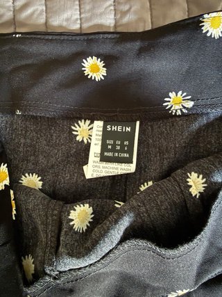 Falda pantalón Shein flores