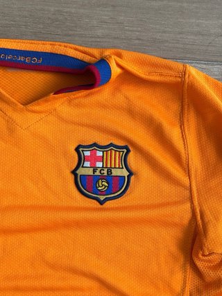 Camiseta FCB Naranja Talla L Niño