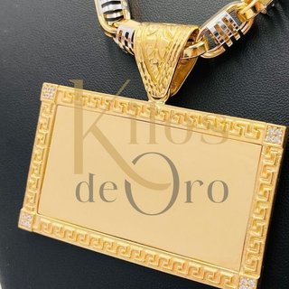 COLGANTE CHAPA CON GRECA