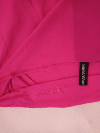 Jersey Emporio sin mangas color rosa