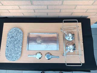 Plancha de piedra para cocinar