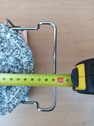Plancha de piedra para cocinar