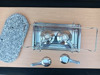 Plancha de piedra para cocinar