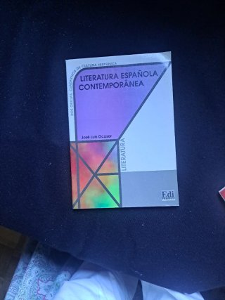 Literatura española contemporánea