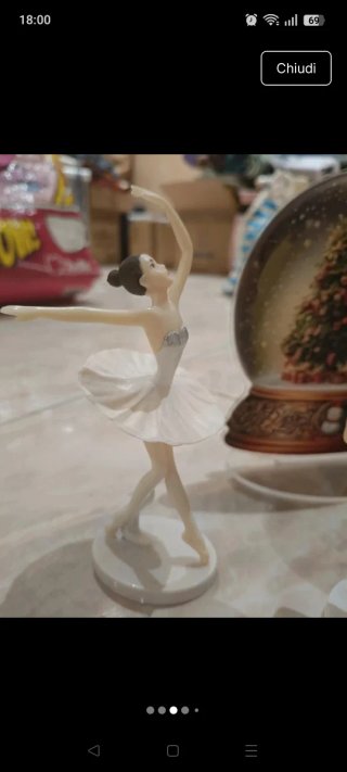 Statue ballerina set