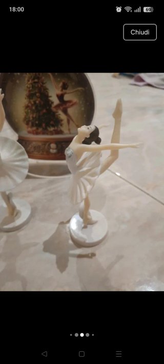 Statue ballerina set
