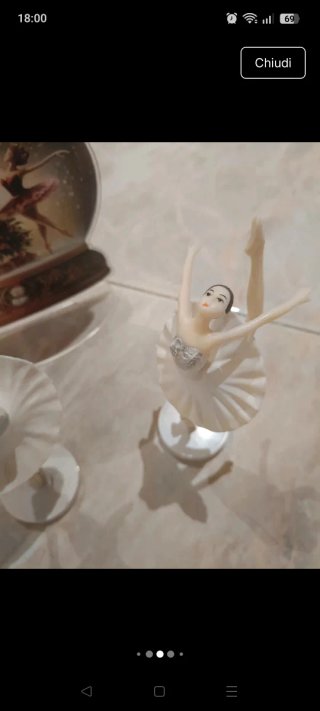 Statue ballerina set