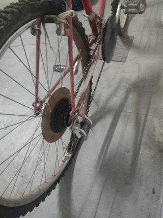 Bicicleta Peugeot Vintage Roja