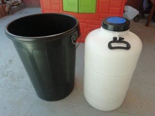Depósito /bidón agua 80L sin estrenar.